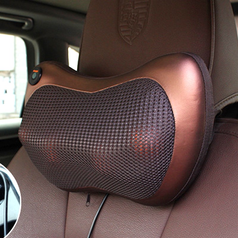 汽车按摩头c枕电动颈枕家用车载全身按摩靠垫车用护颈枕按摩枕