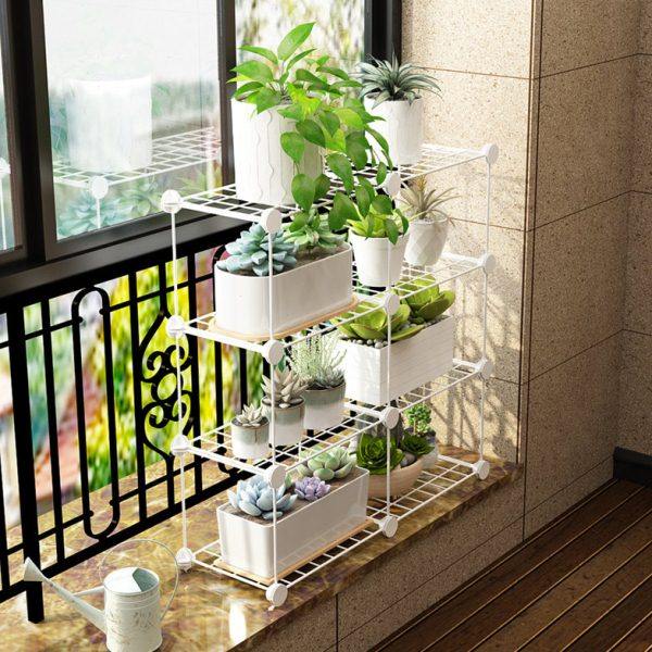 阳台花架子室内多层收纳客厅家用置物架多肉绿萝花盆架装饰植物架,收纳整理,阳台置物架,淘宝优惠券,粉丝福利购,淘宝优惠卷