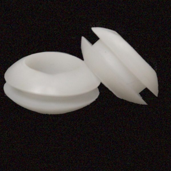 白色双面护线圈 橡胶圈 密封圈 护线环过线圈3/4/5/6/7/8/10/12mm