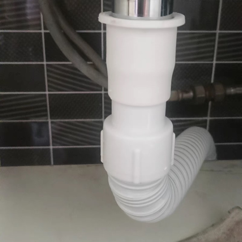 面盆加长手盆防臭k拖把池软管下水道排水管S弯下水管浴室柜洗漱台