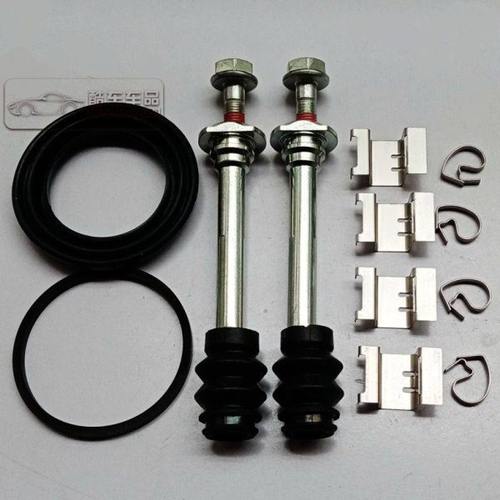 全新 标致408 308 301 前刹车分泵修理包 卡钳螺丝导销胶套卡簧片