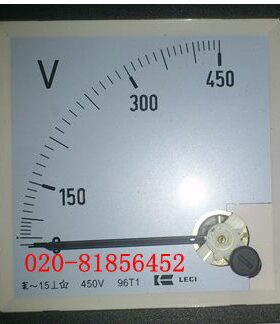 交流电压表96T1-500V 96T1-450V ZD96  SQ-96 96L1 安装式电表