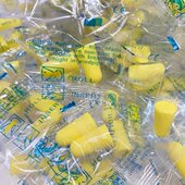 降噪耳堵酒店吵声一次性民宿独立耳塞舒适柔软包装 海绵防