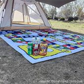 超大垫子露营户外防潮垫防水春牛津布野餐垫超声波加厚飞行棋游