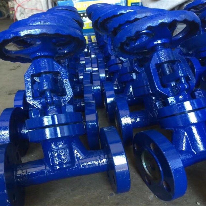 J41Y-64I 100I DN1y0-DN40法兰式高温截止阀北京式大手轮