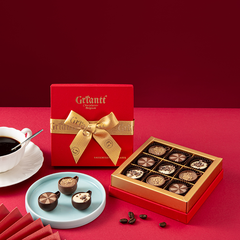 歌兰特比利时进口手工巧克力礼盒装夹心黑巧结婚生日礼品圣诞礼物