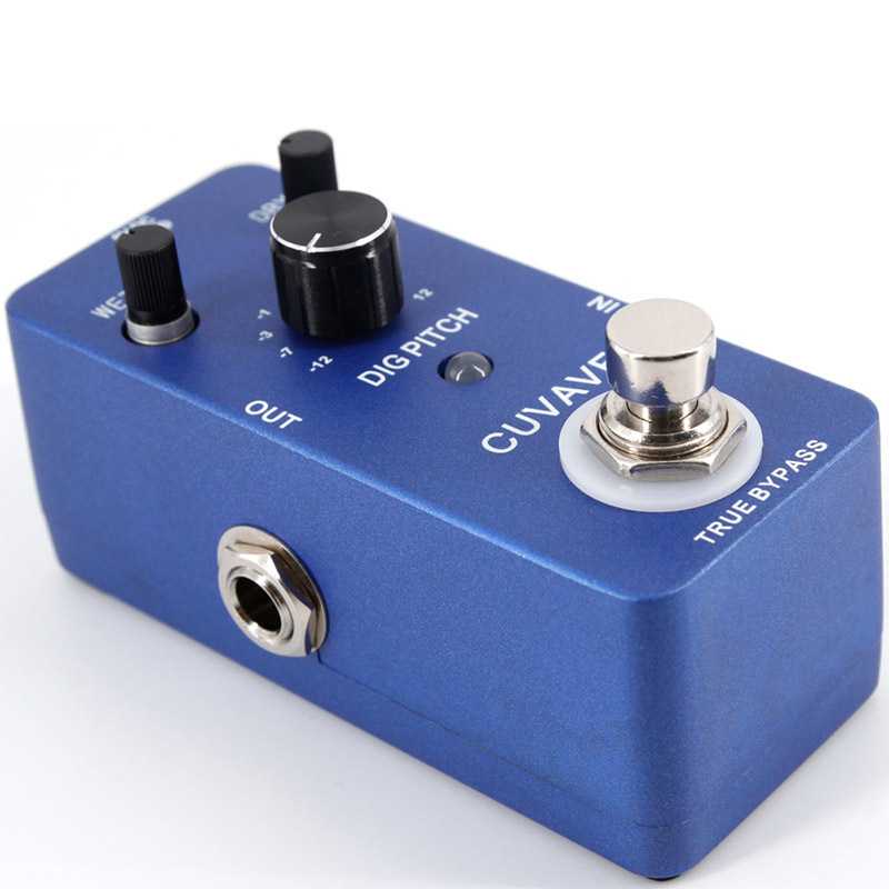 M-VAVE电吉他单块效果器 DIG PIHCH吉他效果器 9档移调合金壳