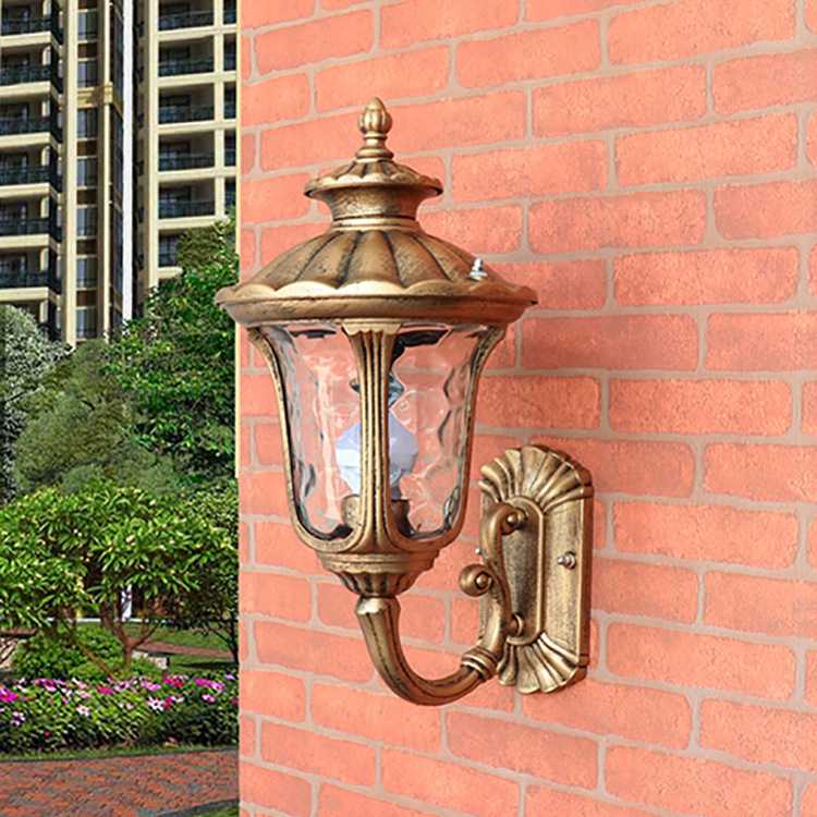 户外防水壁灯欧式阳台楼梯外墙灯室外复古别墅花园大门过道庭院灯