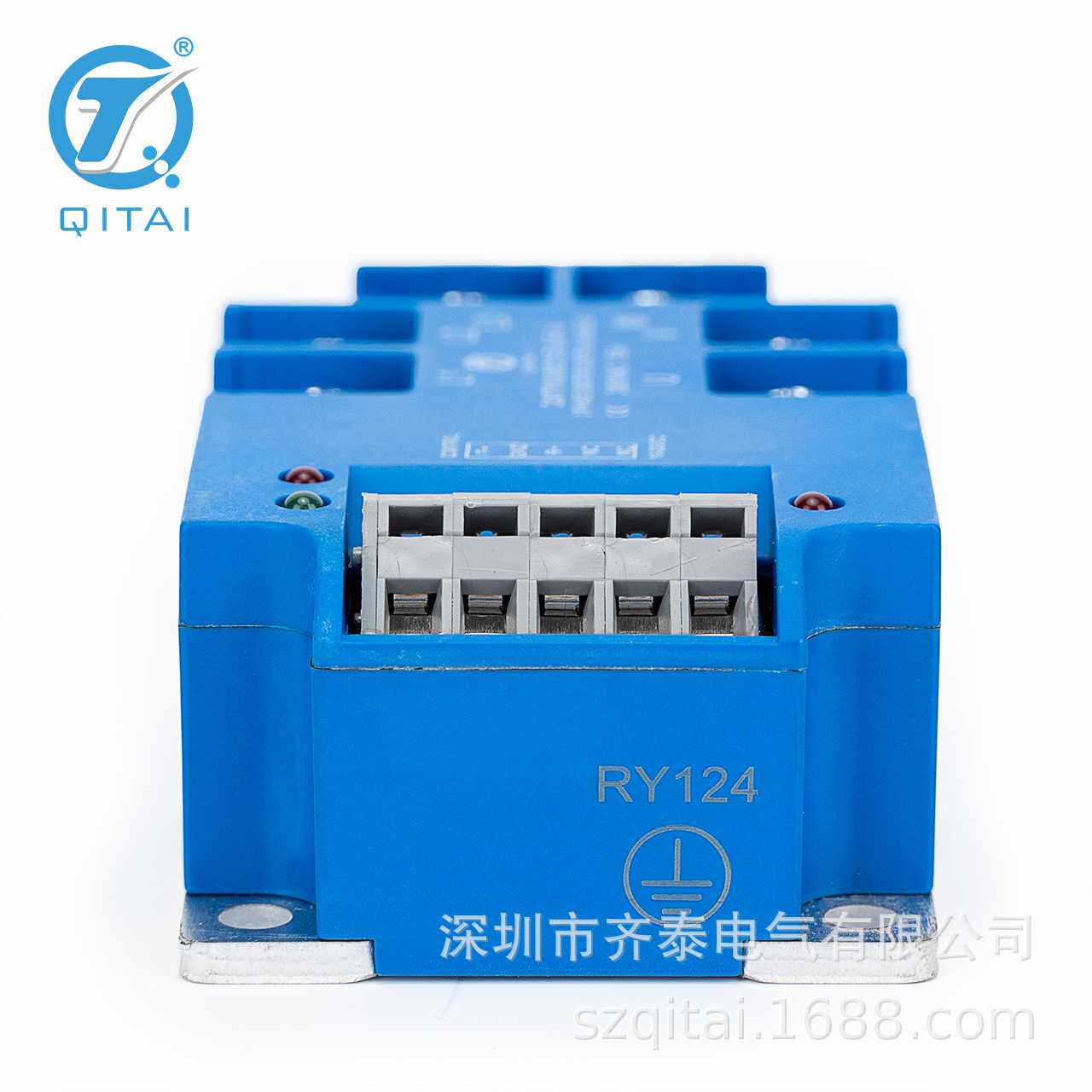 QMTYM380D15R-24F-N三相三控电机正反转模块 缺相纠相功能 15Amp