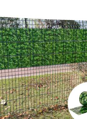 欧洲抗紫UV19cm*35花色花园园艺篱笆围栏布配安装夹可自己安装