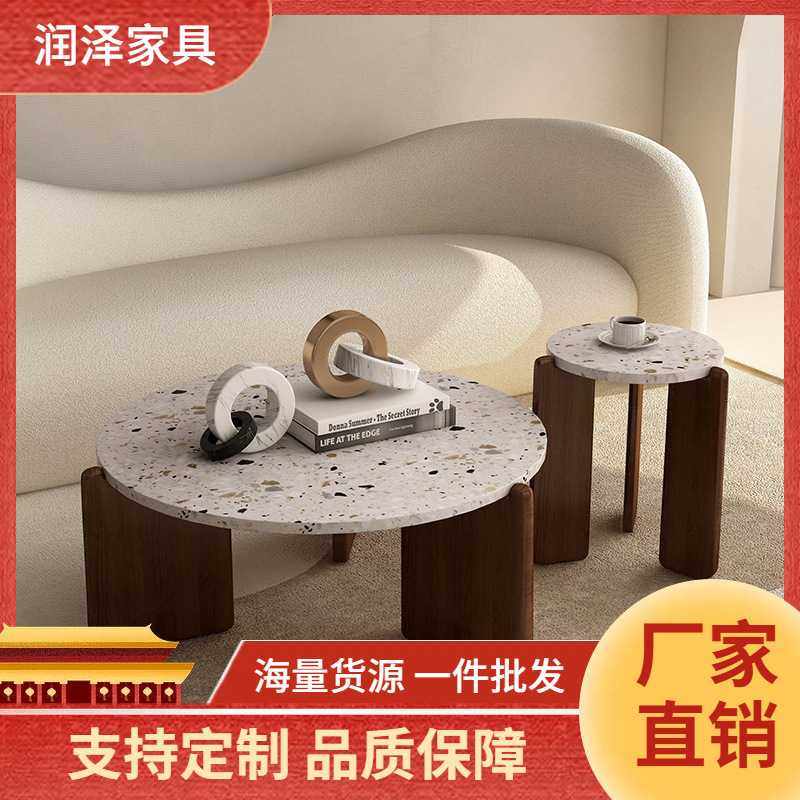 茶几现代简约客厅家用网红圆形日式简易诧寂风岩板轻奢水磨石茶桌,玩具/童车/益智/积木/模型,垂直悬浮玩具,淘宝优惠券,粉丝福利购,淘宝优惠卷