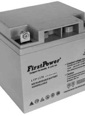 一电FirstPower蓄电池LFP1250AL 12V250AH免维护铅酸太阳能电池