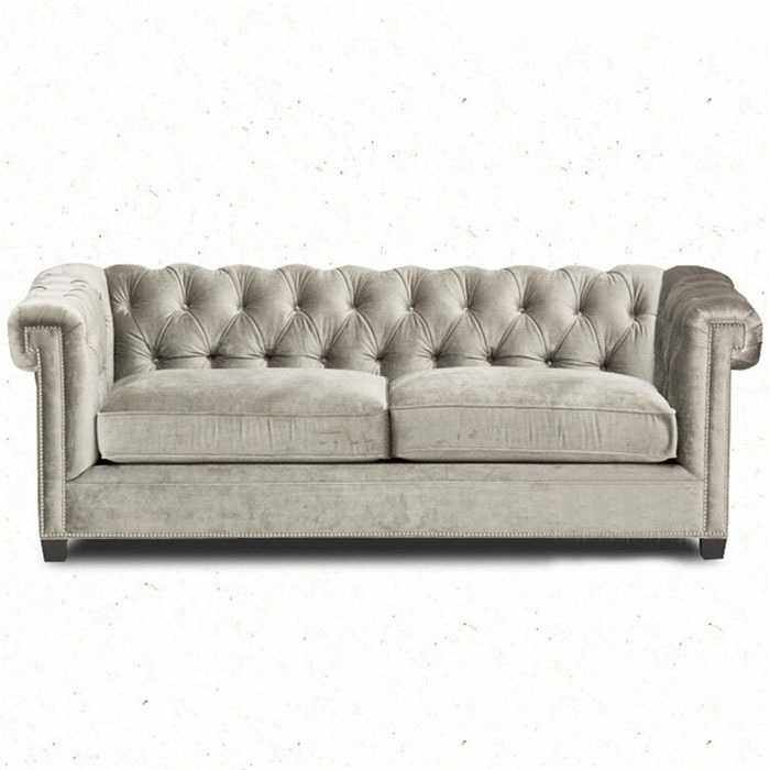 美式乡村科技布轻奢欧式客厅拉扣三人位现代布艺大小户型组合沙发