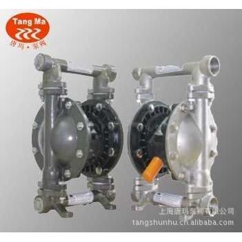 QBY3-15PF不锈钢四氟膜片气动隔膜泵，QBY上海唐玛气动隔膜泵