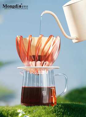 咖啡滤杯V60手冲咖啡过滤漏斗滴漏式咖啡粉过滤器咖啡器具
