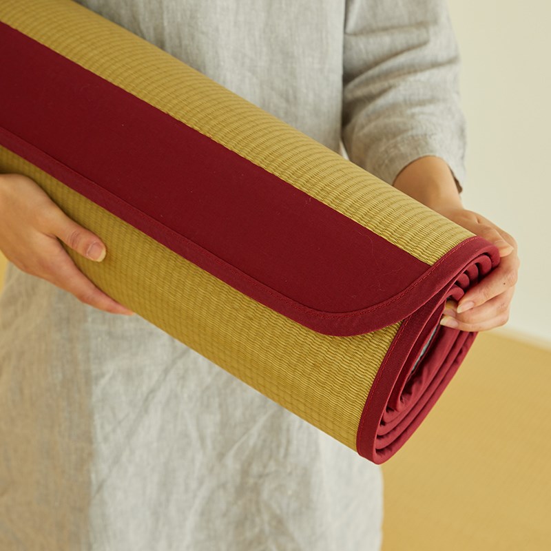 上席四季蔺草席面顺滑108大拜垫磕大头拜垫跪垫家用简约