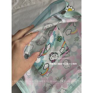 泰国出口Kitty旅行三件套行李箱收纳袋整理包衣服大容量加厚耐用