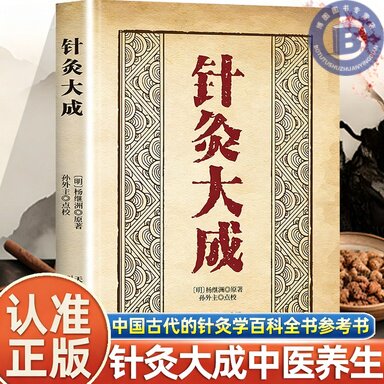 针灸大成正版中医针灸经络穴位