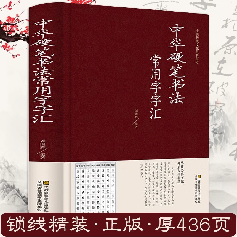 中华硬笔书法常用字字汇精装书