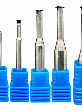 PCD金刚石螺纹铣刀单齿铣牙刀60度单牙陶瓷铝基碳化硅螺旋铣刀