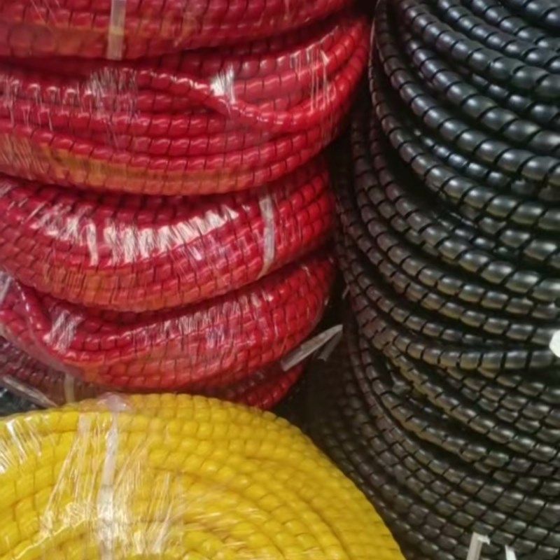 螺旋保护套电线电缆高压胶管液压油管洗车水管耐磨套管缠绕管护套