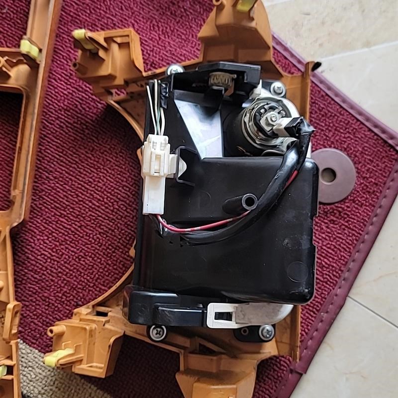 中央通道面板桃木面板档杆机构F面板茶杯架面板框,原厂拆