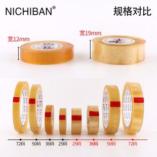 铁罐 panfix不费时胶带 36码 百格透明测试胶带12mm19mm宽