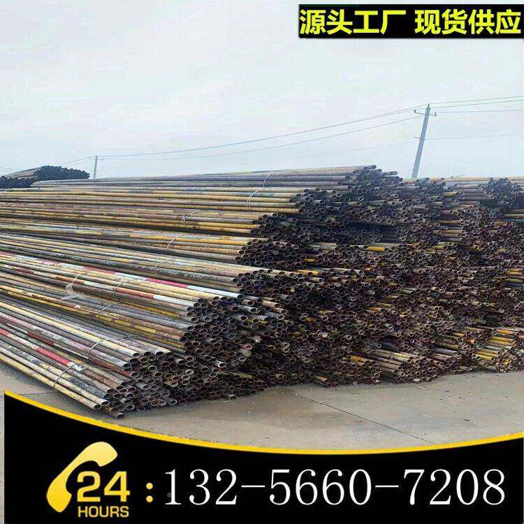 二手亮焊管6米直缝焊接管旧焊永鸿接圆管二铁手管钢板卷管光焊钢