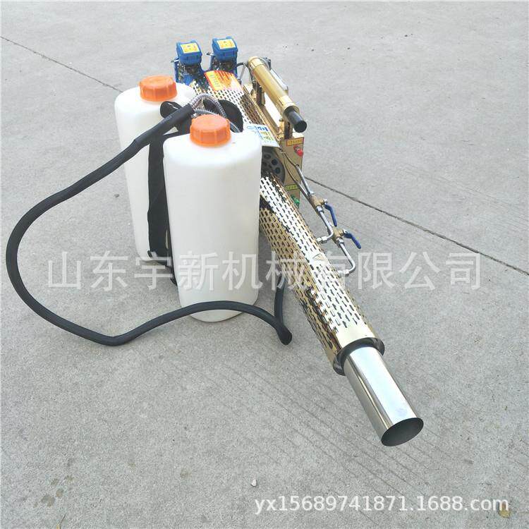 电启汽油弥冲雾498机不锈动钢脉烟雾机物业消毒打 药机