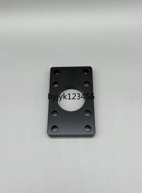 专卖ISO15552欧标亚德客气缸附件铁的法兰板固定座SI50FA孔距46.5