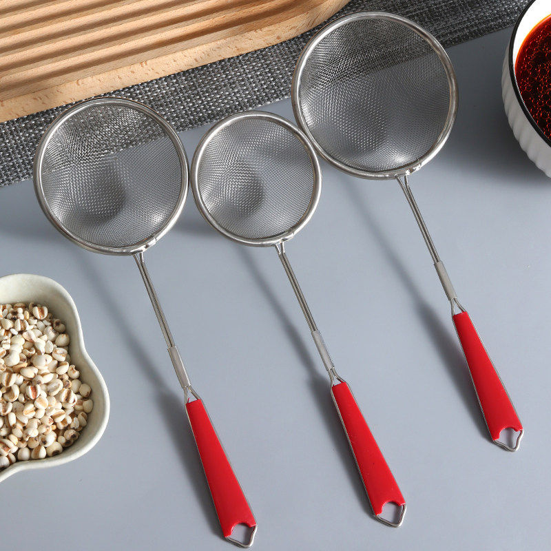 不锈钢豆浆果汁过滤网筛家用厨房滤网筛超细捞勺火锅隔油漏勺漏网,厨房/烹饪用具,漏勺/滤网勺,淘宝优惠券,粉丝福利购,淘宝优惠卷