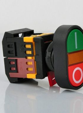 APBB-22N-25N 双键带灯 按钮开关 双位 带灯自复开关