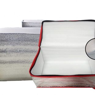 邮政3.4.5号泡沫箱纸箱保鲜冷藏铝箔保温袋生鲜快递专用夏天专用