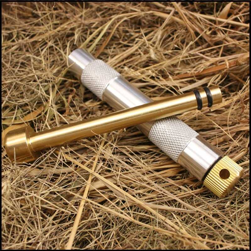 PSKOOK活塞取火器 空气压缩取火筒 拓展训练野外生火工具EDC求生