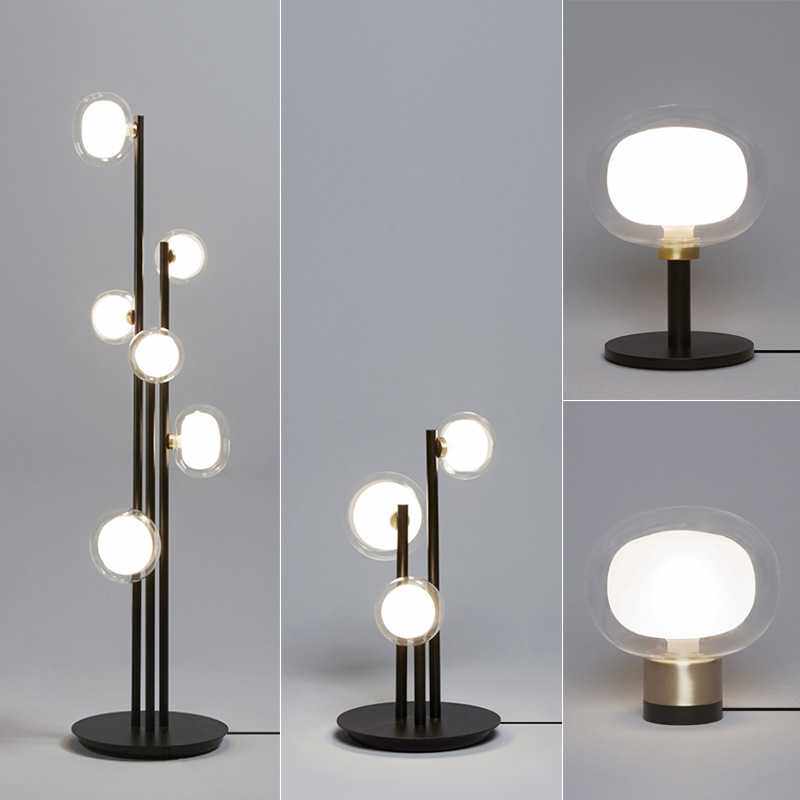 庆粤灯饰 出口北美RH设计师款台灯简约客厅落地灯书房北欧轻奢