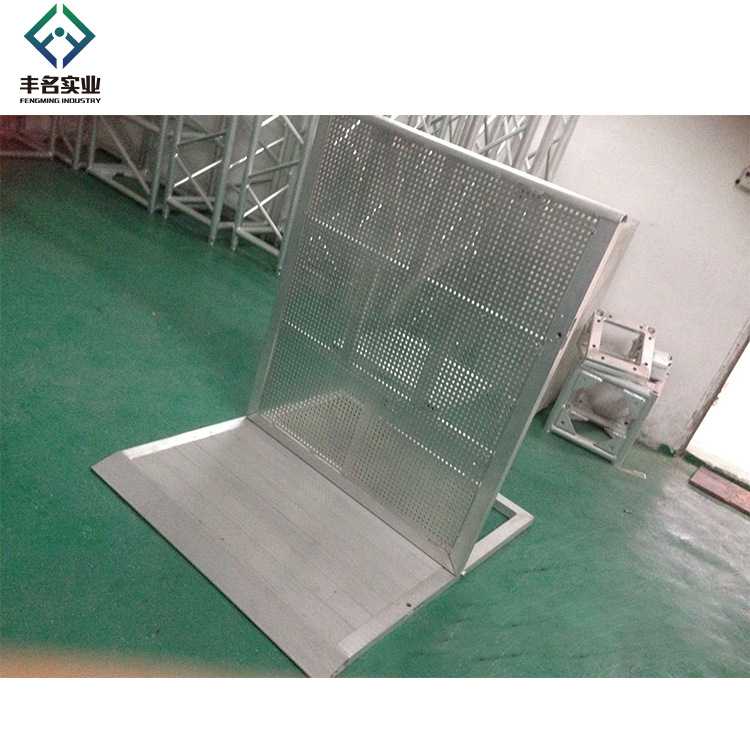 防爆铁马隔离带防护栏 厂家直销户外音乐节铝合金防爆栏折叠护栏