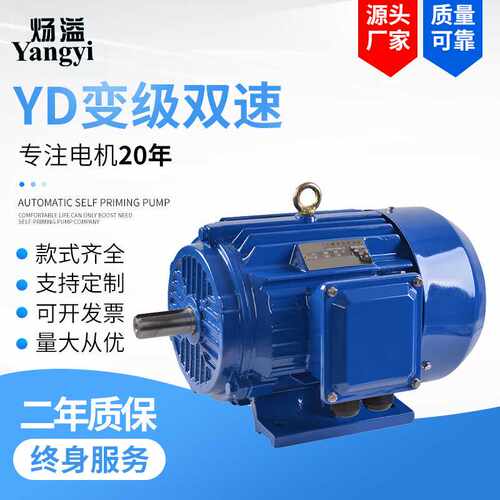 YD200L-6/4 18.5/22KW变极多速三相异步电动机