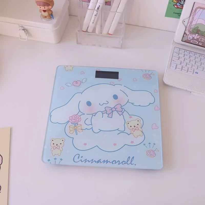 体重秤卡通电子秤充电式家用女生宿舍精准可爱创意人体秤便宜