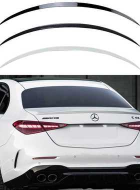 适用奔驰C级W206 C200 C260 C300 C43 C63 AMG款尾翼定风翼改装