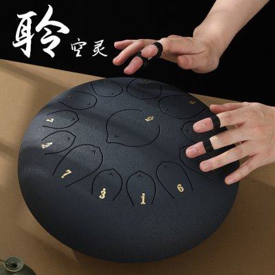 空灵鼓色空鼓钢舌鼓儿童鼓忘忧鼓11音13音炫音鼓梵音鼓初学者142