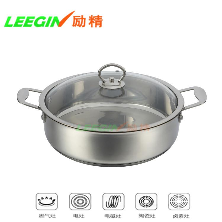 不锈钢焖锅 复合底焖烧锅 电磁炉通用