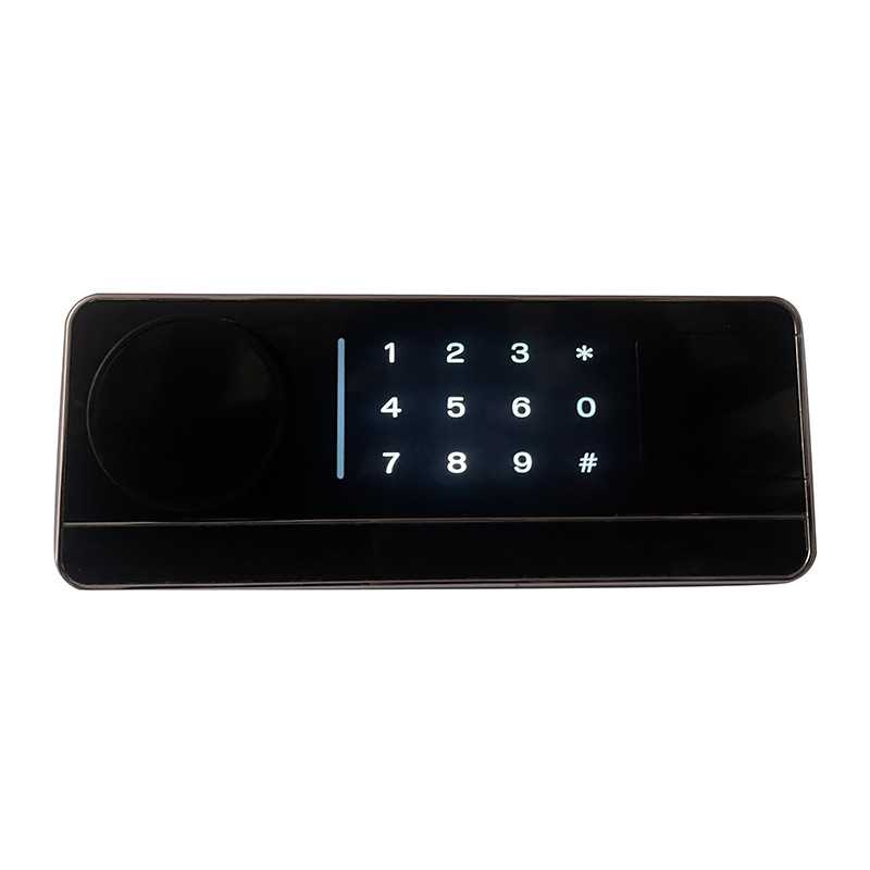 伸缩把手保险箱电子密码锁智能触屏更衣柜密码锁储物柜锁文件柜密