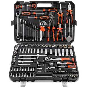 汽车修理工具套筒扳手多功能家用套装 142PC汽修工具套装 Spec