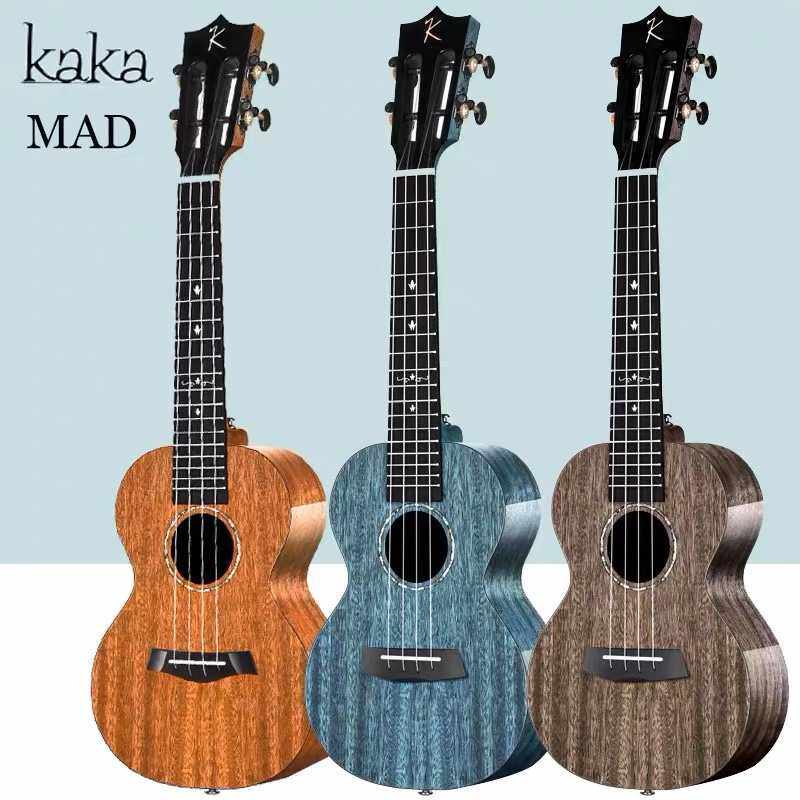 Kaka MAD 演奏级亮光全单尤克里里专业级23寸26初学者小吉他女男