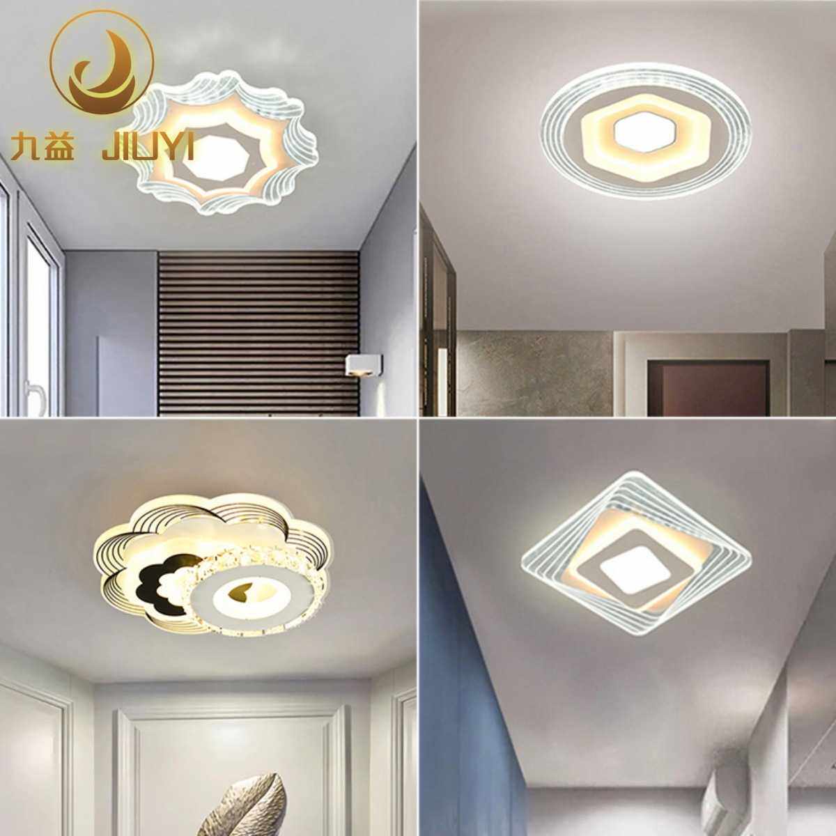 LED过道灯2023年新款现代简约阳台大气玄关灯吸顶灯走廊厨房灯具