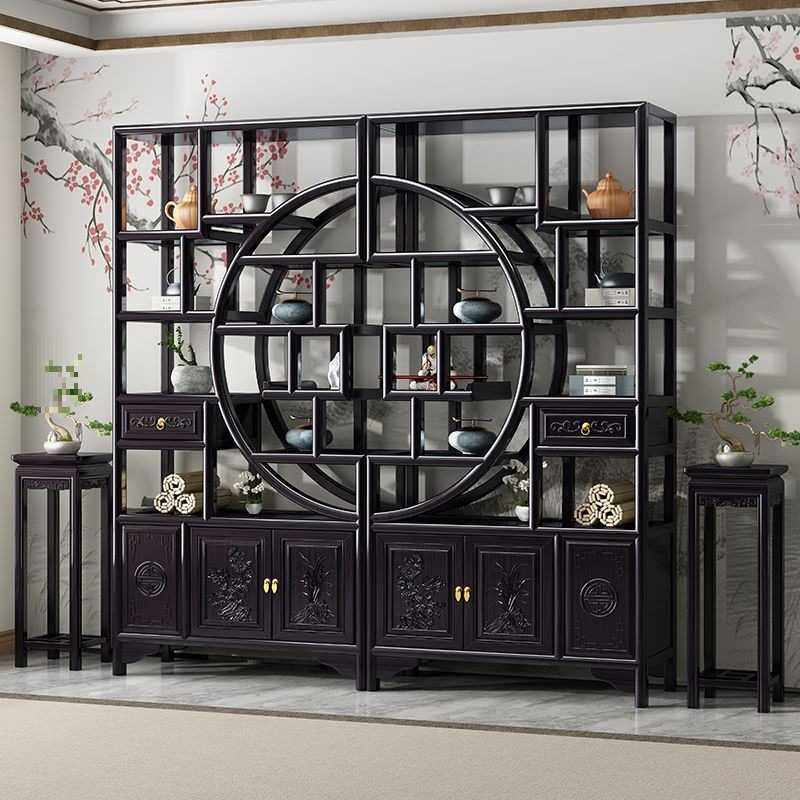 博古架茶具架玄关展示柜实木多宝阁新中式屏风隔断客厅茶室置物架,玩具/童车/益智/积木/模型,垂直悬浮玩具,淘宝优惠券,粉丝福利购,淘宝优惠卷