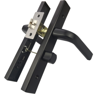 极窄边框阳台门锁铝合金卫生间浴室F厨房门把手室内洗手间单舌执