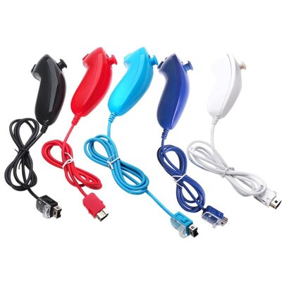 Nunchuck Nunchuk Video Game Controller Remote For Nintendo W