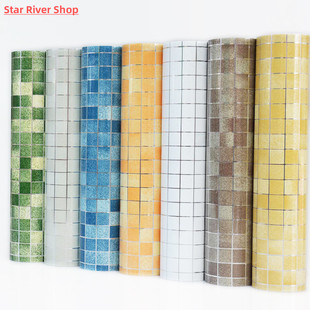 Wall Tiles Waterproof Kitchen Self Adhesive Sticker Bathroom