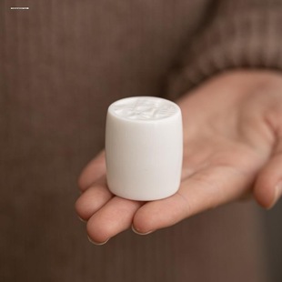 盖置汝窑盖托茶壶盖碗盖子架配件汝瓷摆件茶道零配